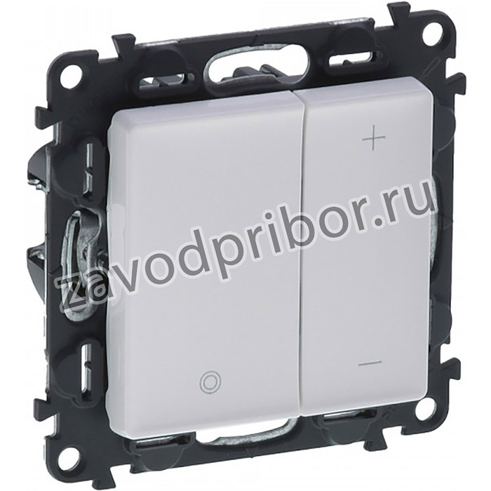 Legrand Valena LIFE DIY Бел Светорегулятор кнопочный универ. 400Вт без нейтрали