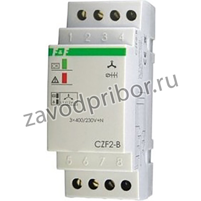 Реле контроля наличия фаз CZF-2B ЕВРОАВТОМАТИКА