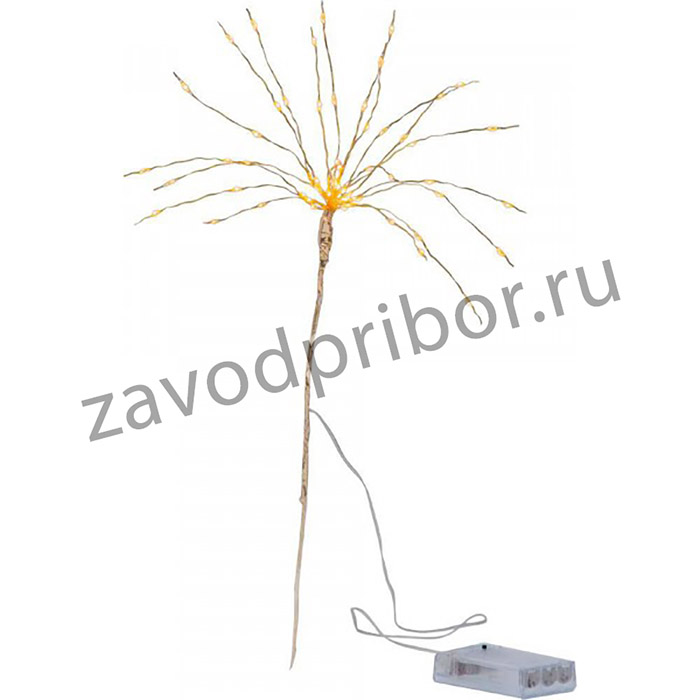 Eglo 710-33 Светильник FIREWORK, 60X0,06W (LED), 4,5V, 25х42см, сталь, латунный, 3x АА (не в комплекте)