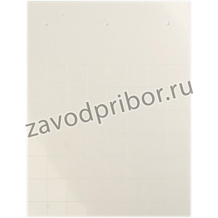 TAS2715W, Табличка полужесткая. Установка в держатель. ПВХ-0,5. Белая (24 шт на 1 листе)