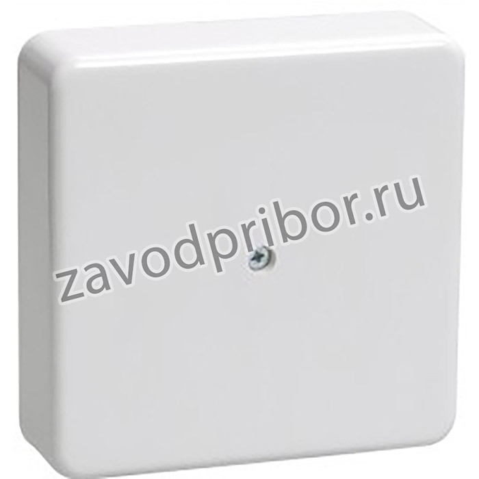 Iek UKO10-075-075-028-K01 Коробка КМ41216-01 распаячная для о/п 75х75х28 белая (6 клемм 6мм2)