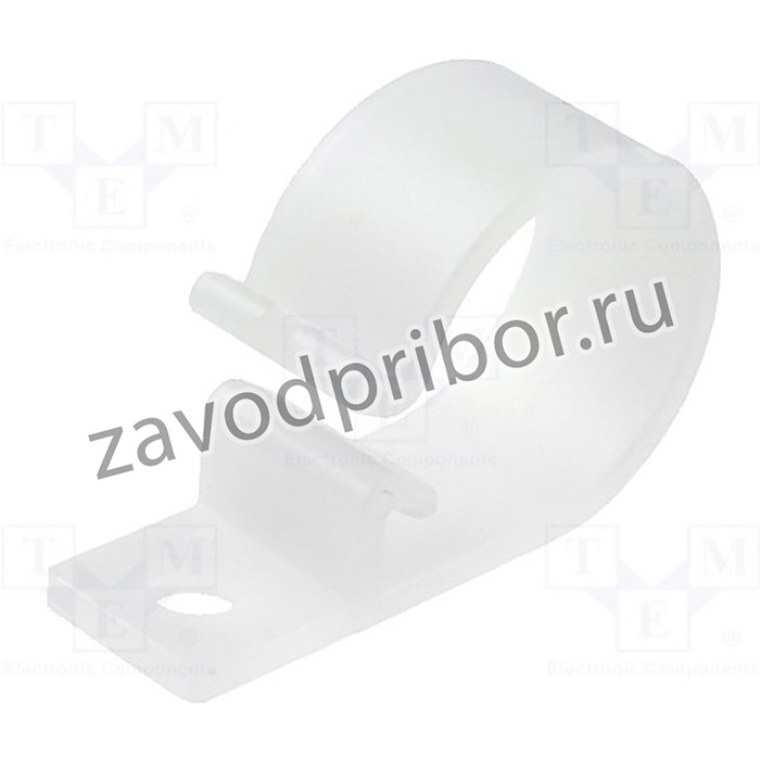 FIX-CCB-1, Хомуты, для крепления проводов, dпетли: 20мм, полиамид, A: 12,9мм