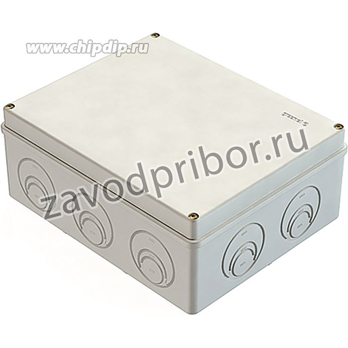 Коробка приборная наружного монтажа 240х195х97мм IP44 (6шт)