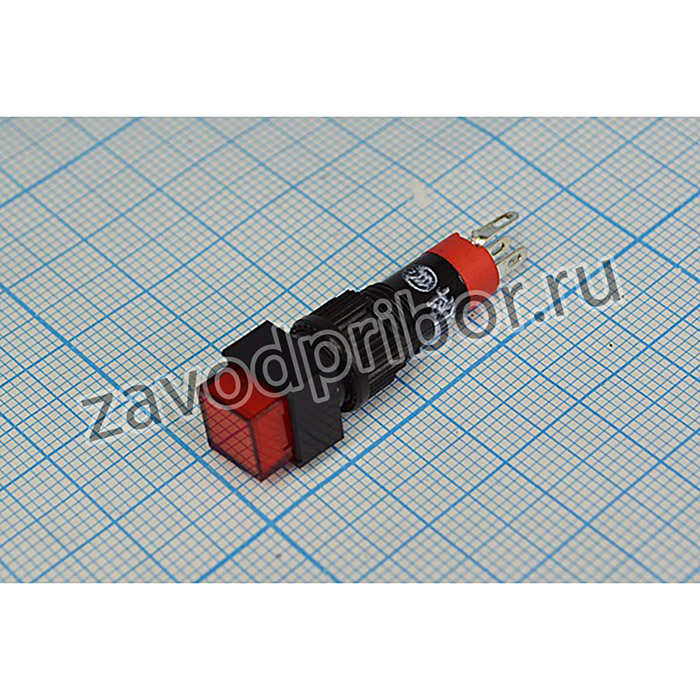 Переключатель кнопочный \220\ 3,0\ON(OFF)-OFF(ON)\ d8\ILкр\5C\LA160-8A; ПКн\220\ 3,0\ON(OFF)-OFF(ON)\ d8\ILкр\5C\LA160-8A\