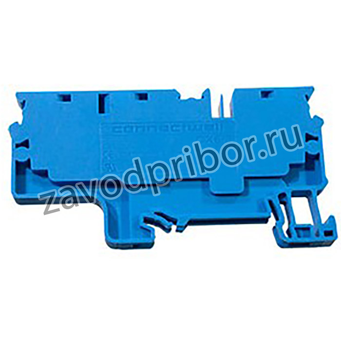 CX6/3BU, CX6/3BU, 6 mm FEED THRU SP CL 3 WIRE TB BLUE, аналог для 282-684, ST6-TWINBU, ZDU6/3ANBL, D