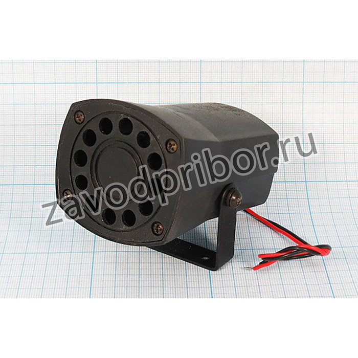 Сирена 62x56x85мм, (6~15)В згс 62x56x85\ 6~15\105/1м\KPS- G6210-12V\KEPO ; згс 62x56x85\ 6~15\105/1м\KPS- G6210-12V\KEPO