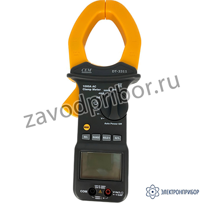 DT-3311 — клещи токоизмерительные