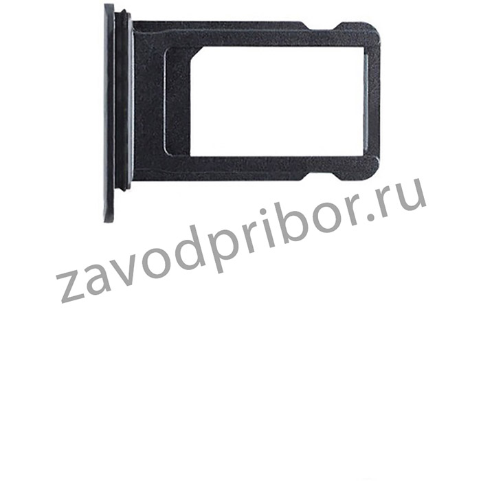 Держатель (лоток) SIM карты для Apple iPhone 8 Plus черный