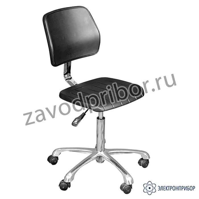 VKG C-310/KJ260 ESD — антистатический полиуретановый лабораторный стул с регулировкой угла наклона спинки, с газлифтом KJ/260
