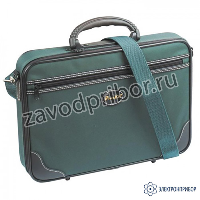 ProsKit 8PK-2003-P — сумка-кейс для инструментов на молнии с наплечным ремнем и двумя паллетами