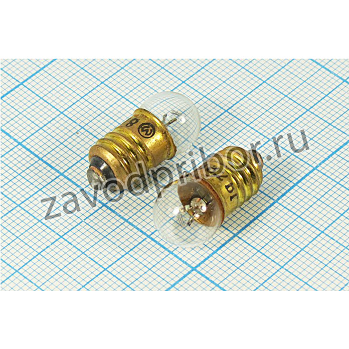 Лампа накаливания 8,0В, цоколь E10, 3.2Вт, 29лм, 11x24мм; Л 8,0В\E10\ 3,2Вт\\ 29лм\11x24\ЛН\ОП8-3,2\