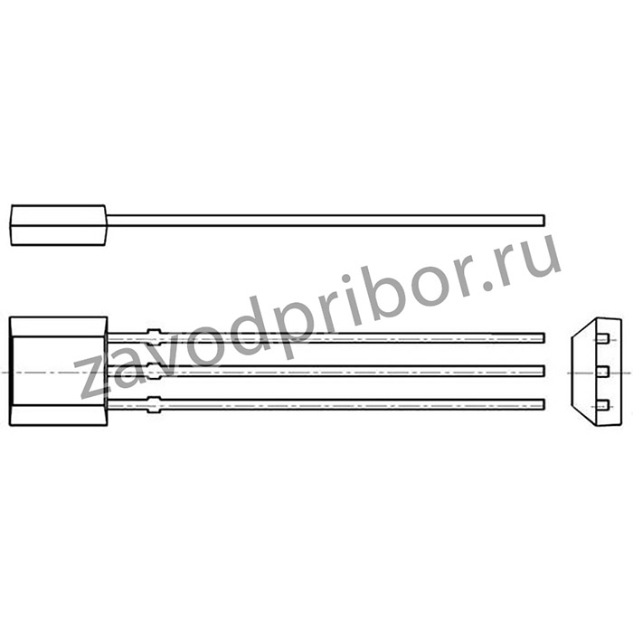 AH3368Q-P-A, Board Mount Hall Effect / Magnetic Sensors Hall Unipolar Switch