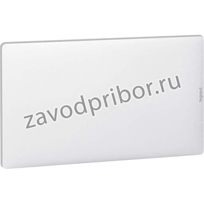 Legrand Practibox Распределительный бокс скрытого монтажа IP40 IK07 1 рейка 18М с клеммиком заземления белая дверь