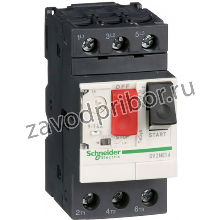 Schneider Electric GV2 Автоматический выключатель с комбинированным расцепителем (9-14А)