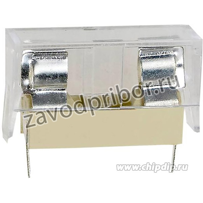 FH-102C, Держатель под предохранитель 5.2х20мм (с крышкой)