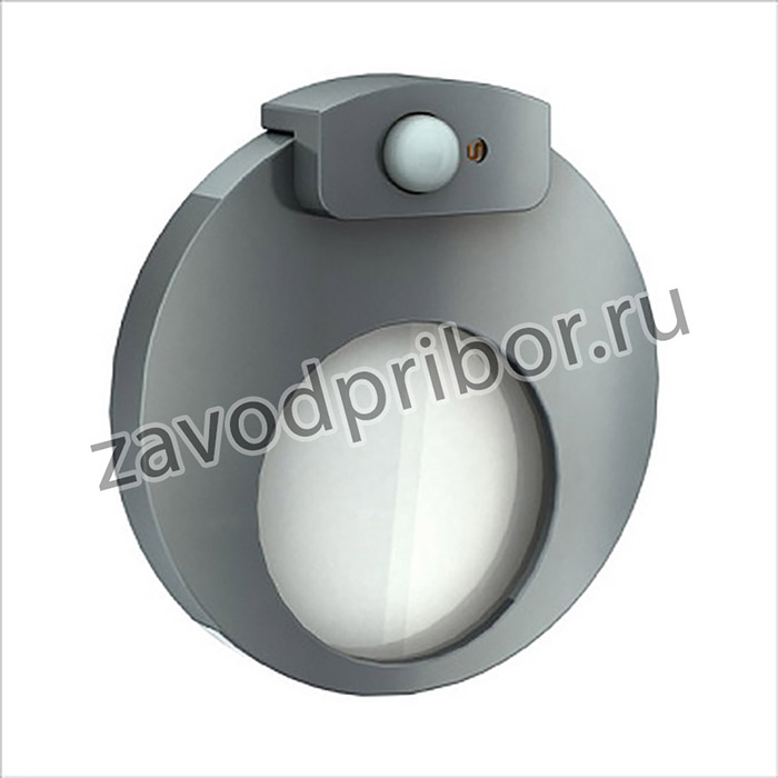 Zamel Светильник MUNA Графит/Тепл.бел. в монт.коробку, 230V AC с датчиком движения
