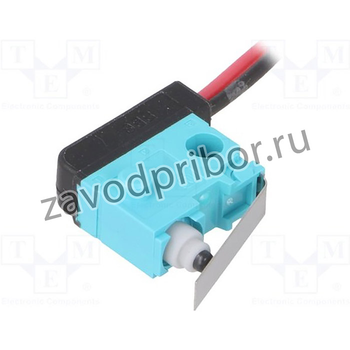 ASQ10227, Микропереключатель SNAP ACTION, с рычагом, SPST-NC, 0,1A/30ВDC