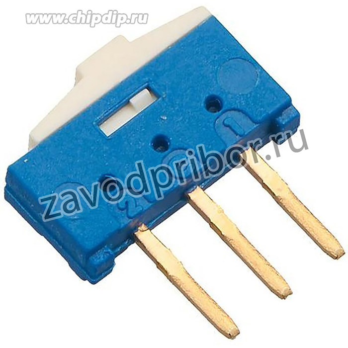 ESP1010, Переключатель движковый одна группа вертикальный монтаж в отверстие