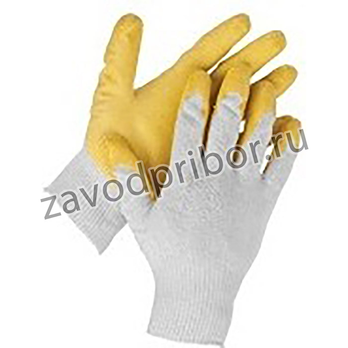 Перчатки STAYER "MASTER" MaxSafe трикотажные, обливная ладонь из латекса, х/б, 13 класс, L-XL, 10 пар [11408-H10]