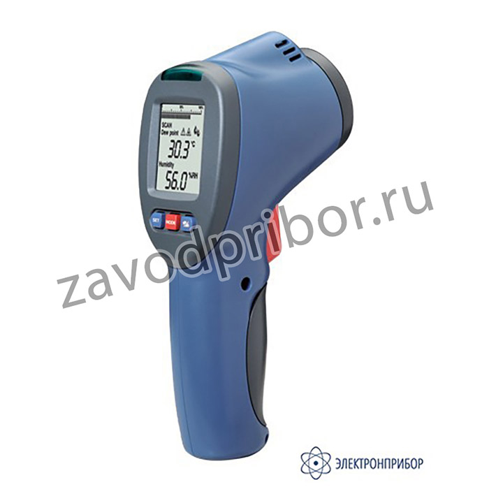 DT-8663 — пирометр с индикацией точки росы и двойным лазерным указателем