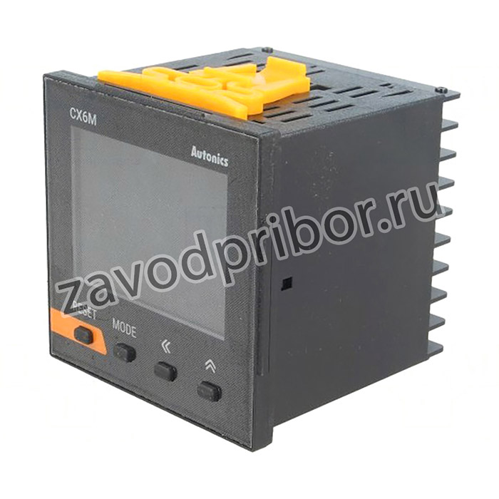 CX6M-2P4, Счетчик: электронный, LCD x2, импульсы/время, SPST, IN 1: NPN, PNP