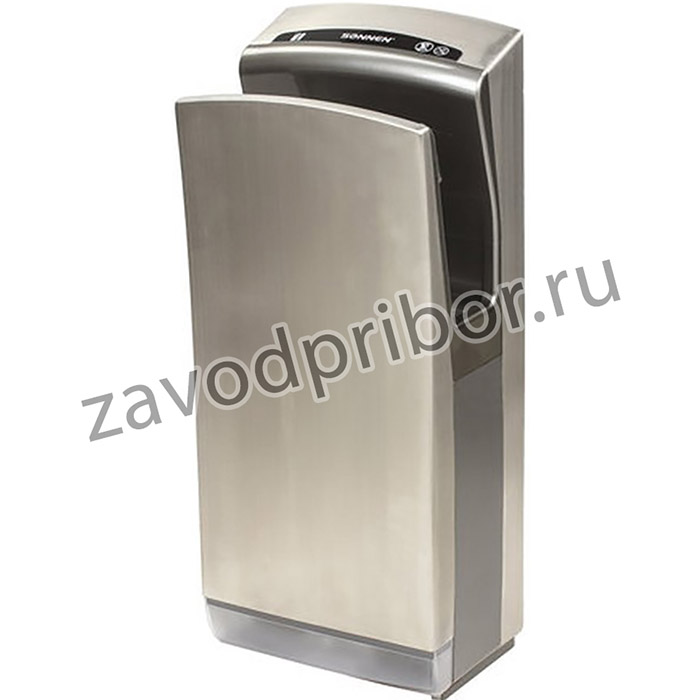 Сушилка для рук SONNEN K7, 1650 Вт, погружного типа, время сушки 10 секунд, нержавеющая сталь, антивандальная, 604750