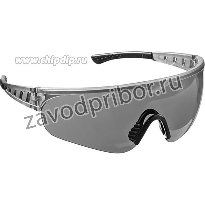 2-110432_z01, STAYER PRO-X серые, широкая монолинза, открытого типа, защитные очки (2-110432)