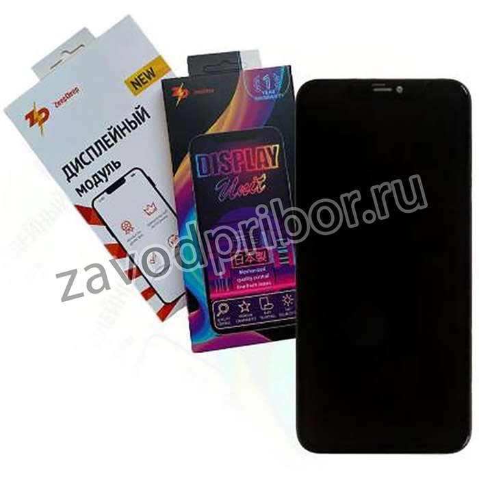 (iPhone 11 Pro Max) дисплей в сборе с тачскрином ZeepDeep PREMIUM для iPhone 11 Pro Max (OLED) + прокладка-абсорбер