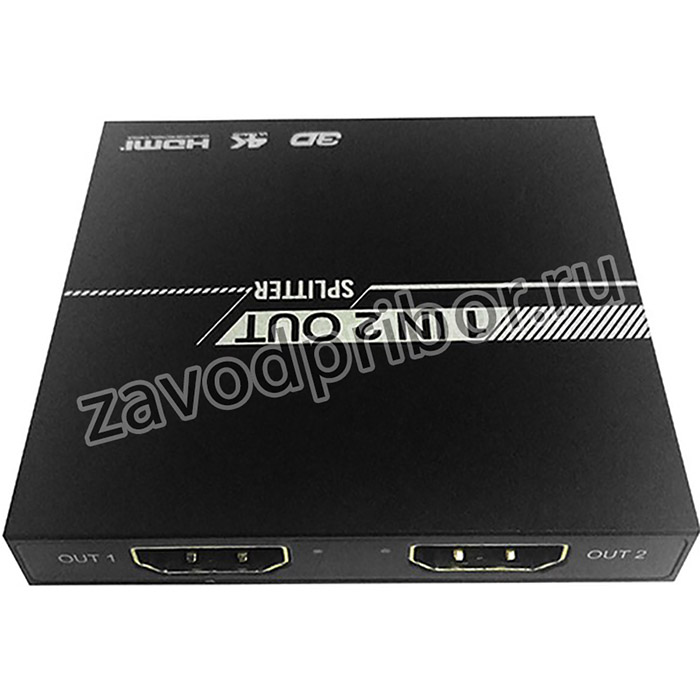 GL-v102S, GCR Разветвитель HDMI v1.4a, 1 на 2 выхода, 4Kx2K 30Hz / 1080p 60Hz, ультратонкий корпус