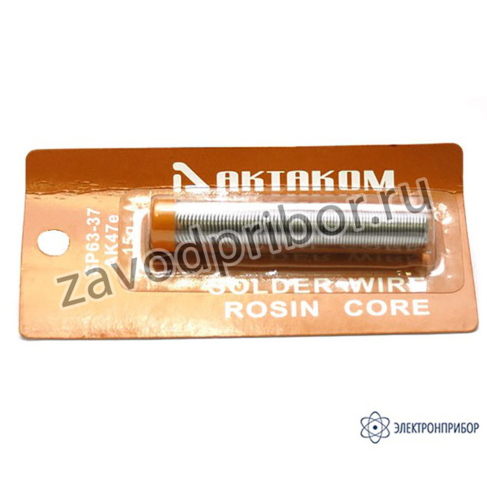 SP63-37&AK47e 1mm 15g — припой олово-свинцовый с флюсом