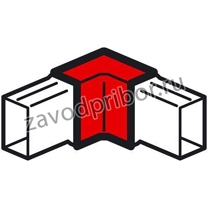 Внутренний угол 40x16 мм METRA