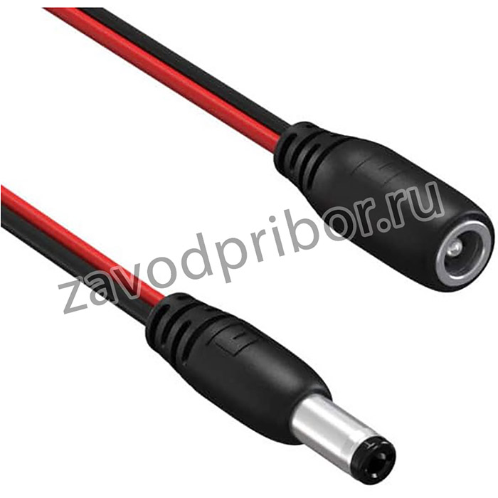 10-01781, Cable Assembly DC Power 1.83m DC Power Plug to DC Power Jack 2 to 2POS PL-RCP 18AWG