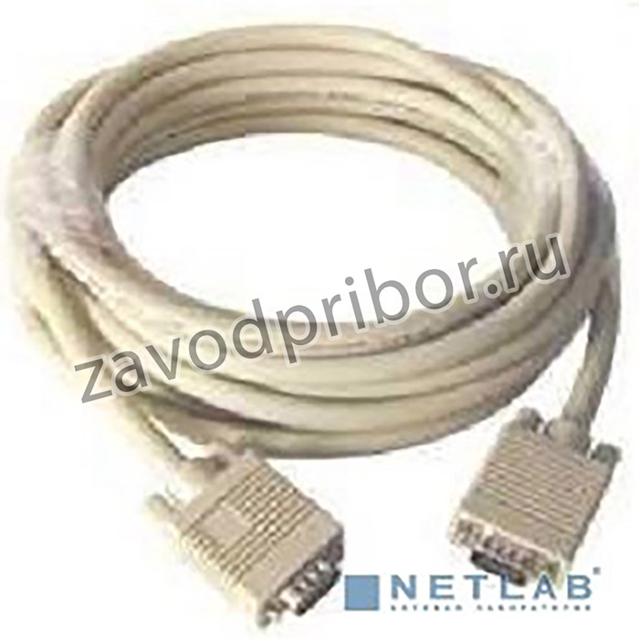 Кабель Gembird/Cablexpert CC-PPVGA-6, Кабель VGA Premium ,15M/15M,1.8м, тройной экран, феррит.кольца, пакет