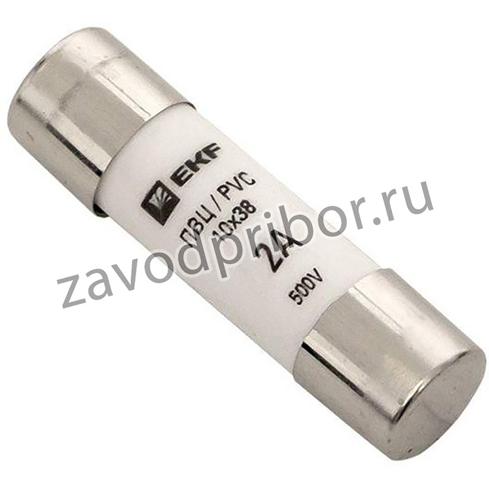 Вставка плавкая цилиндрическая ПВЦ 10х38 2А EKF pvc-10x38-2