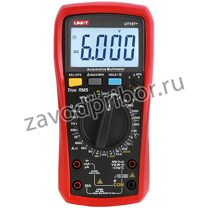 Автомобильный мультиметр UNI-T UT107+