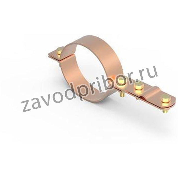 Хомут на металл. трубы d80-160мм медь DKC NG3001CU