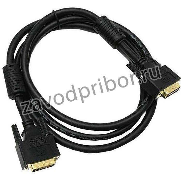 Кабель Buro DVI-D (m) DVI-D (m) 1.8м феррит.кольца