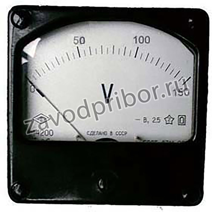 Голова измерительная вольтметр 80x80\ 300В\М4200\1,5; гол В 80x80\ 300В\М4200\1,5\