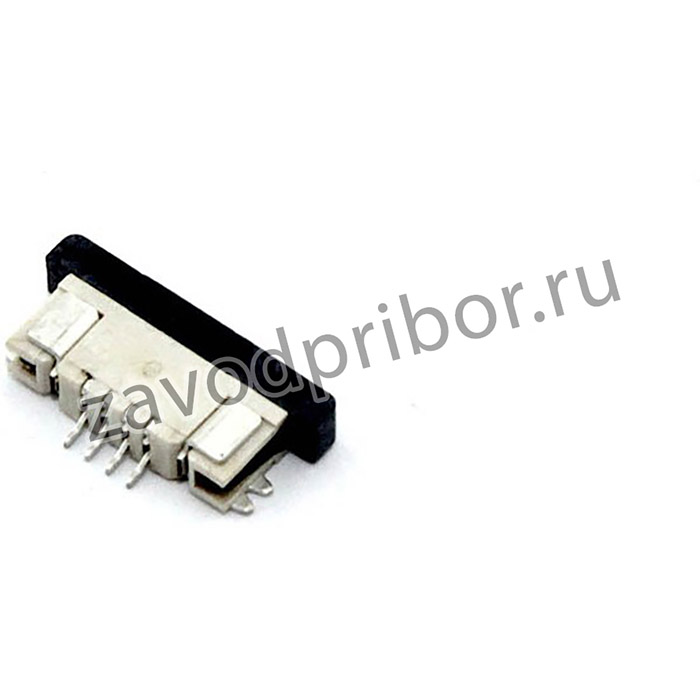 Разъем FPC Half Coverage Bottom Contact 0.8K-BX-4PWB 4 pin высота 2мм шаг 0,8мм