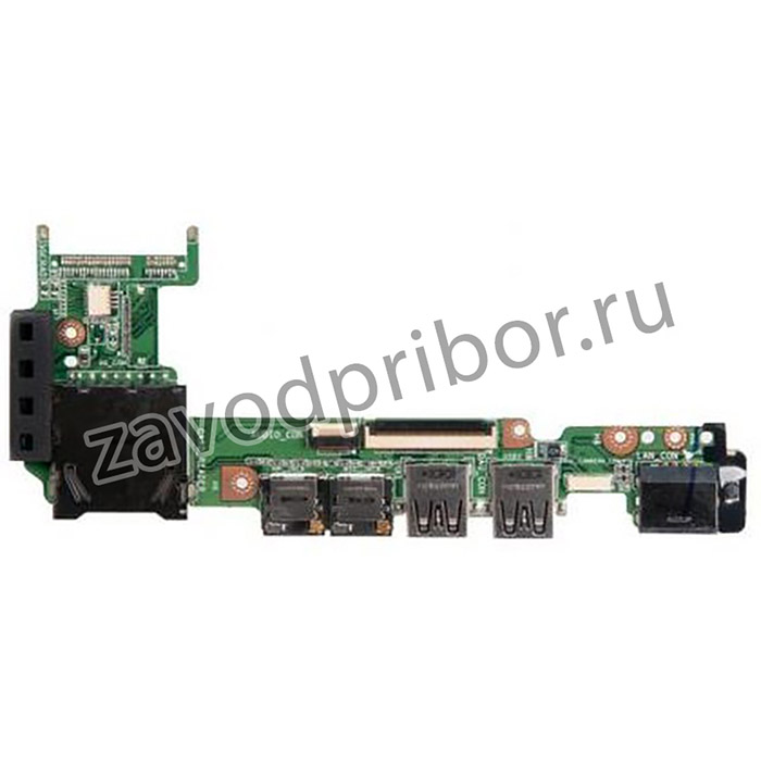 (60-OA29IO1000-D01) плата расширения 1015P_IO_BOARD Rev.1.3G для ноутбука Asus 1015P (плата портов, картридера и контроллера LAN)