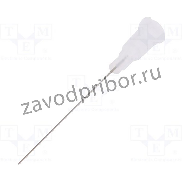 FIS-27-3/2-ES, Игла: стальная, 1,5", Размер: 27, прямая, 200мкм, Монтаж: Luer Lock