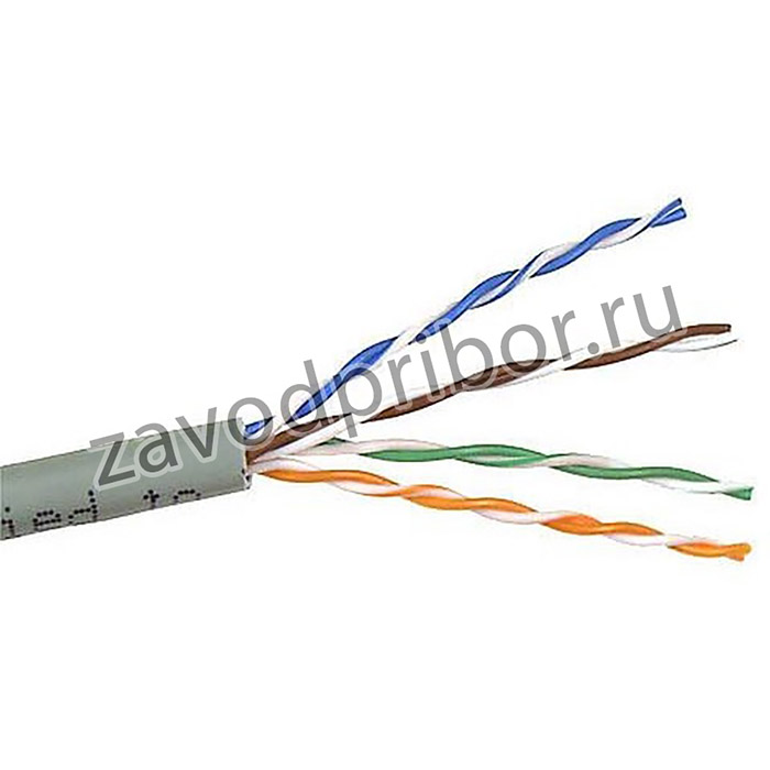 Кабель информационный Lanmaster TWT-5EUTP-XS кат.5E U/UTP 4X2X25AWG PVC внутренний 305м серый