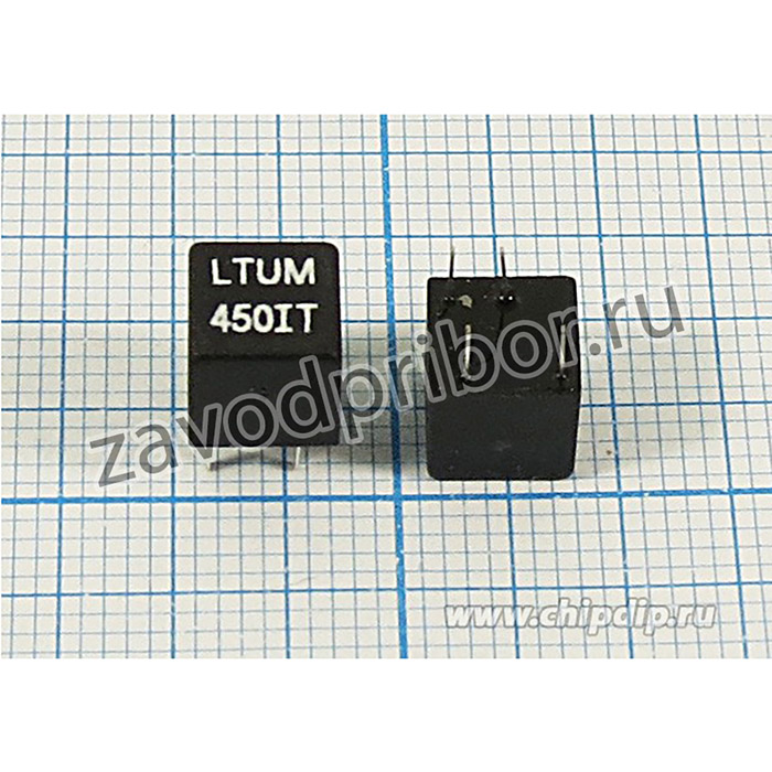Кварцевый фильтр 450, 4,0/6 ,Корпус CFUM ,Выводы 4P(2P+2P) ,LTUM450IT ,Полосовой