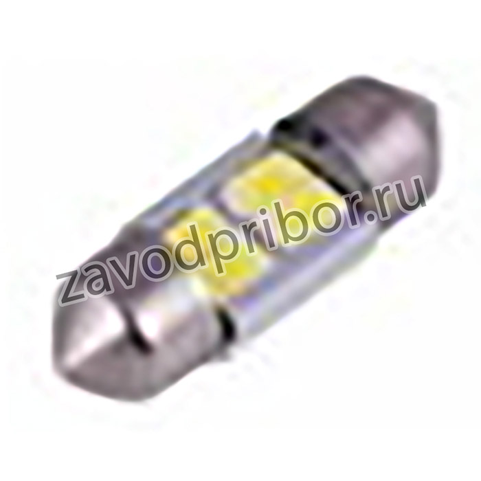 Лампа светодиодная 12V WB T10 LED 10W Маяк 1 шт. картон 12T11x36-W4SMD