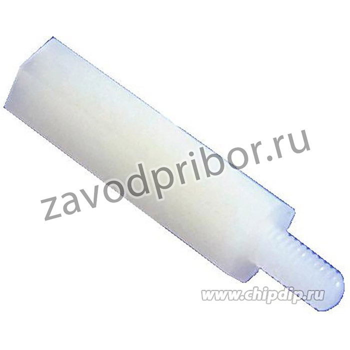 KLS8-0214 M3-20 (HTS-320), Стойка пластмассовая для печатных плат 20мм