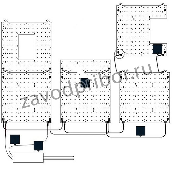 VFTH12N06S40K, LED Lighting Fixtures VentoFlex Horiz Cut 6W 4000k CCT