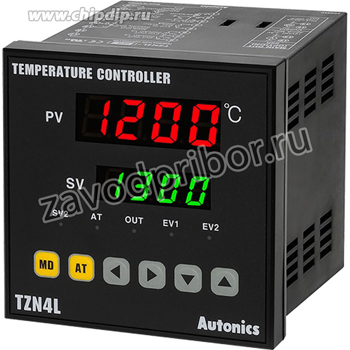 TZN4L-14C температурный контроллер с ПИД-регулятором, 4 разряда, 1 вых. 4..20 mA +1 аварийный, 100-240VAC