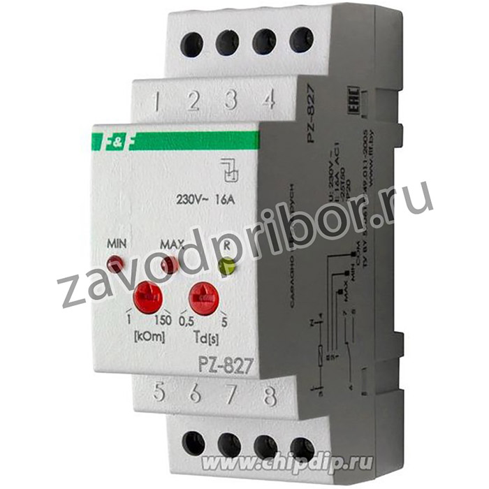 Реле контроля уровня PZ-827 без зондов