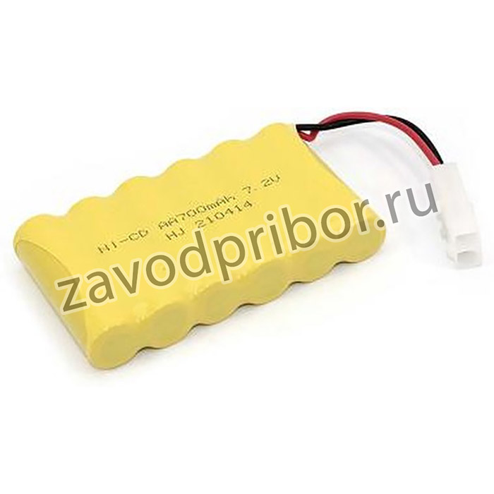 (082372) аккумулятор Ni-Cd 7.2V 700 mAh AA Flatpack разъем KET-2P