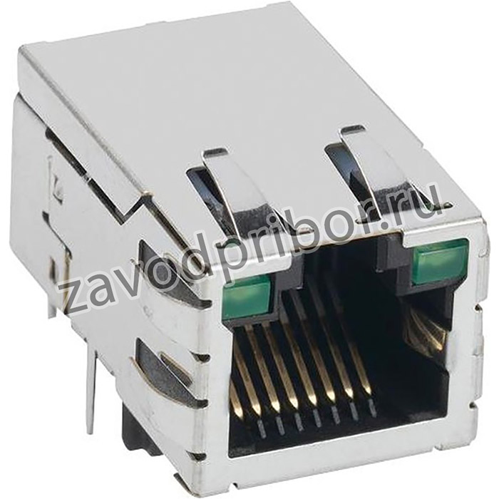 SI-51005-F, RJ45 CONNECTOR, JACK, 8P8C, 1PORT, TH